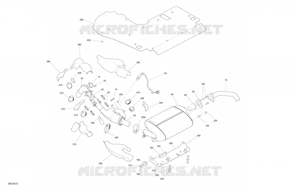 Moteur - Échappement
