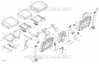 Carrosserie - Siège Avant -  LTD CAB