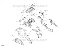 Carrosserie - Section Centrale - Vert Escadron