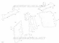 Habitacle - Mur coupe-feu - STD - XMR - XRC - XDS - XRS