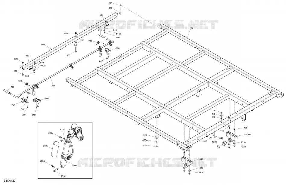 Carrosserie - Boîte de Chargement - Section Inférieure