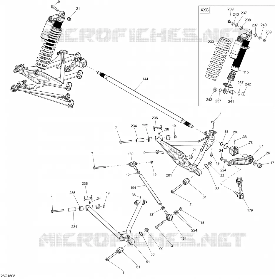 Suspension Arrière _26C1508
