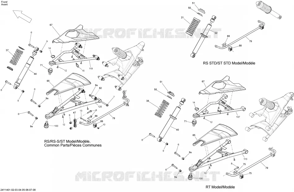 Suspension, Avant _24Y1401