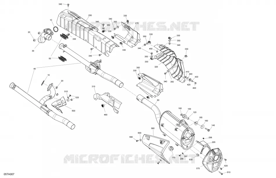 Moteur - Échappement