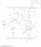 Système EVAP - NO CARB _14Y1505n