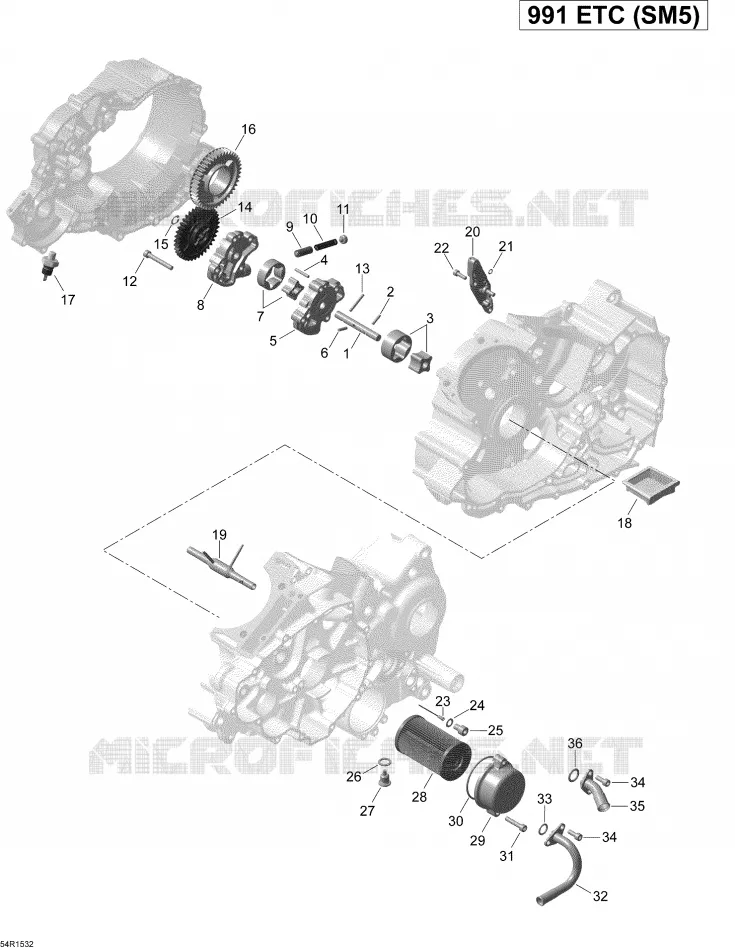 Lubrification Du Moteur _54R1532