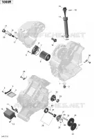 Lubrification du Moteur - 1000R