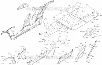 Carrosserie Et Accessoires - Section Centrale Tous les Modèles