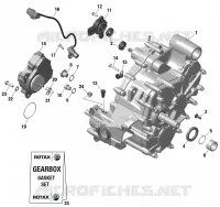 01- ROTAX - GEARBOX ASSY