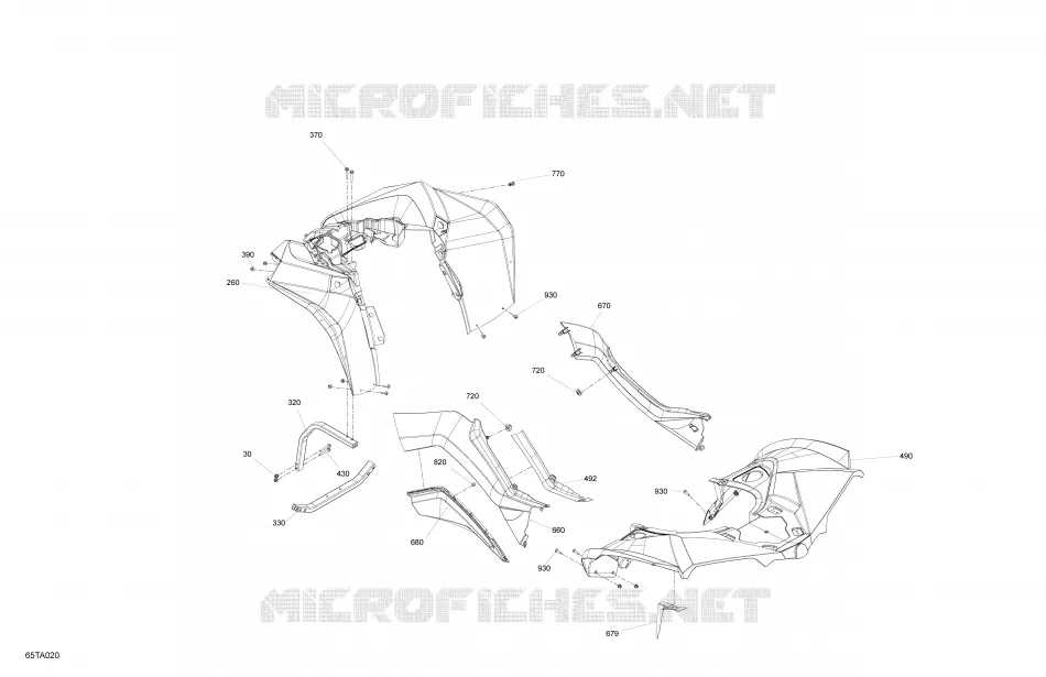 Carrosserie - Ensembles Ailes