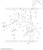 Système EVAP - NO CARB _14Y1505n