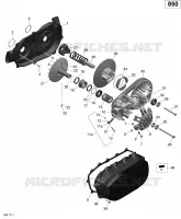 Rotax - Transmission - 850 EFI (Outlander MAX)