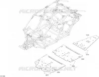 Carrosserie - Section Plancher - Toutes les Couleurs