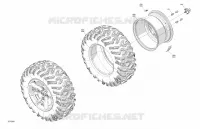 Entraînement - Roues Arrières  - LTD - Sauf Europe
