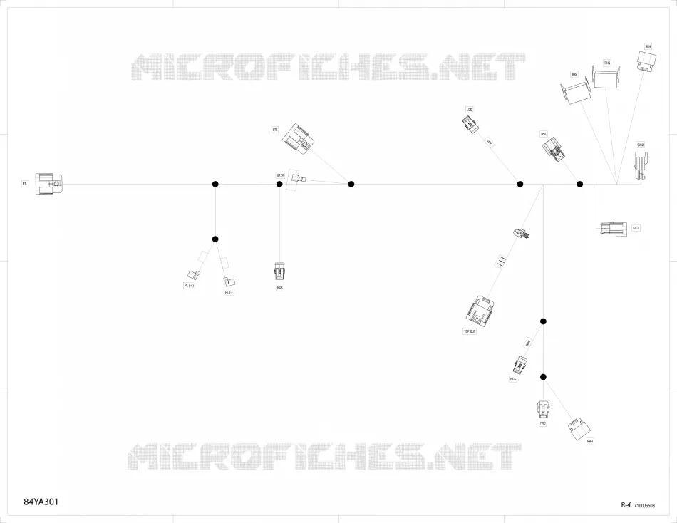 Électrique - Câblage de Boîte de Chargement - 710006508