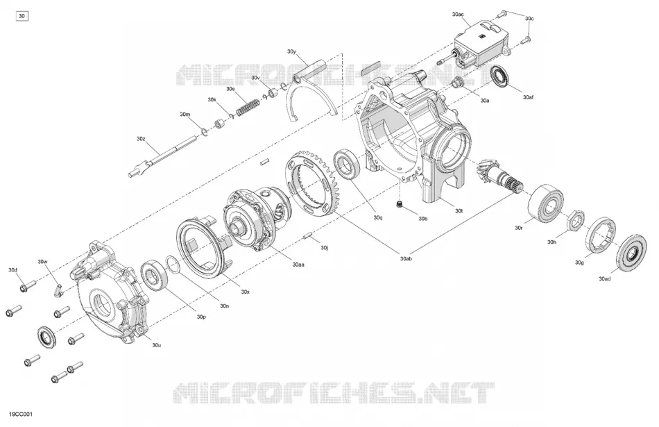 04- Drive - Front - Differential Parts