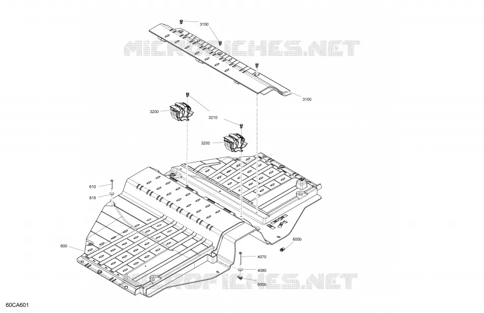 Habitacle - Plancher