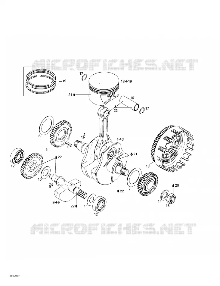 Vilebrequin Et Pistons