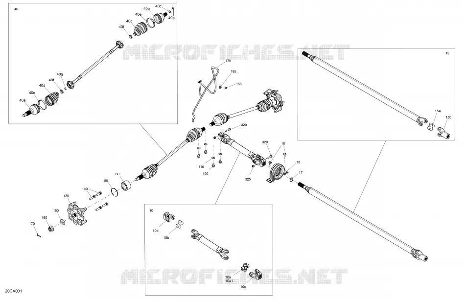 Entraînement - Section Avant - Pièces Communes