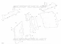 Habitacle - Mur coupe-feu - STD - XMR - XRC - XDS - XRS