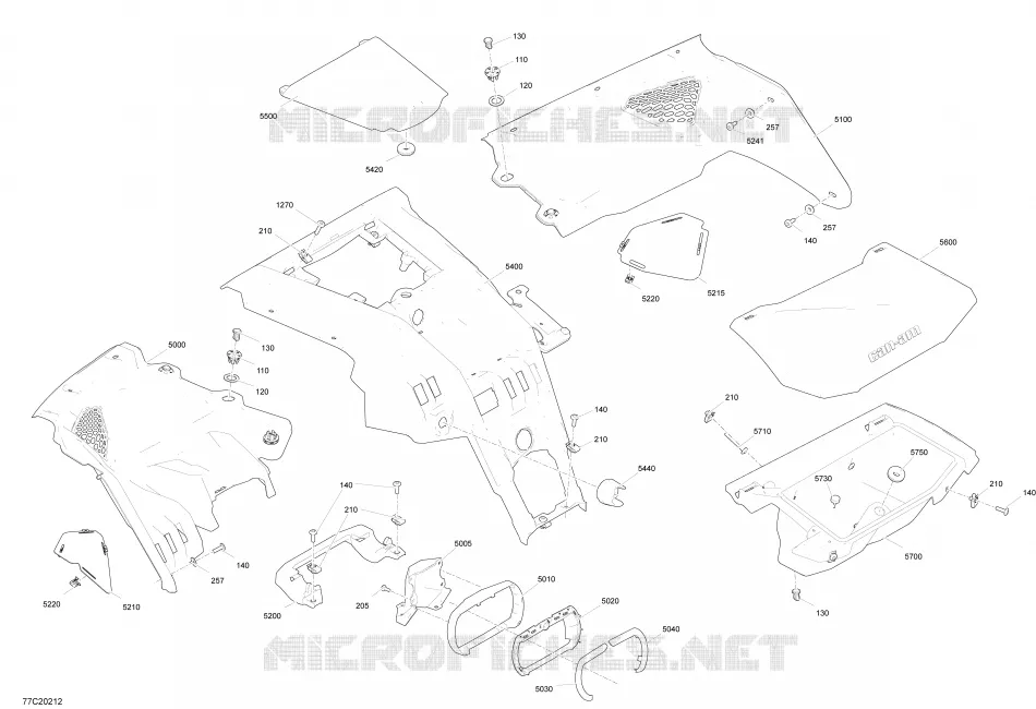 Habitacle - Tableau de bord - STD
