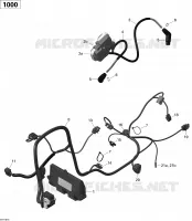 Câblage Moteur Et Module Électronique _51R1510
