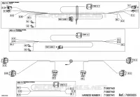 08- 0 - FRONT WIRING HARNESS - 710007442