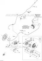 Frein Hydraulique, Arrière