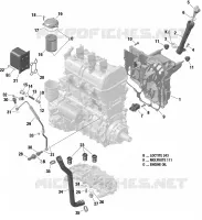 Lubrification Du Moteur 900 HO