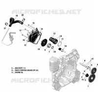 Refroidissement Moteur 900 HO