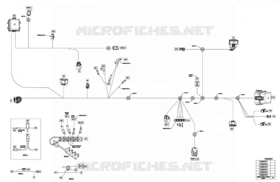 08- 0 - MAIN HARNESS - 710007676
