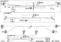 08- 0 - FRONT WIRING HARNESS - 710007442