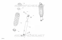 Suspension - Amortisseurs - Section Arrière - STD