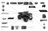 Carrosserie - Décalques - XT