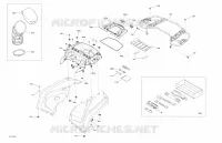 Body And Accessories 6X6 - 450 EFI - Squadron Green  -  Rear