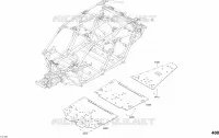 Carrosserie - Blanc Brillant - Ensemble STD - Partie Plancher