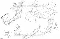 Carrosserie - Section Centrale - Vert Boréal