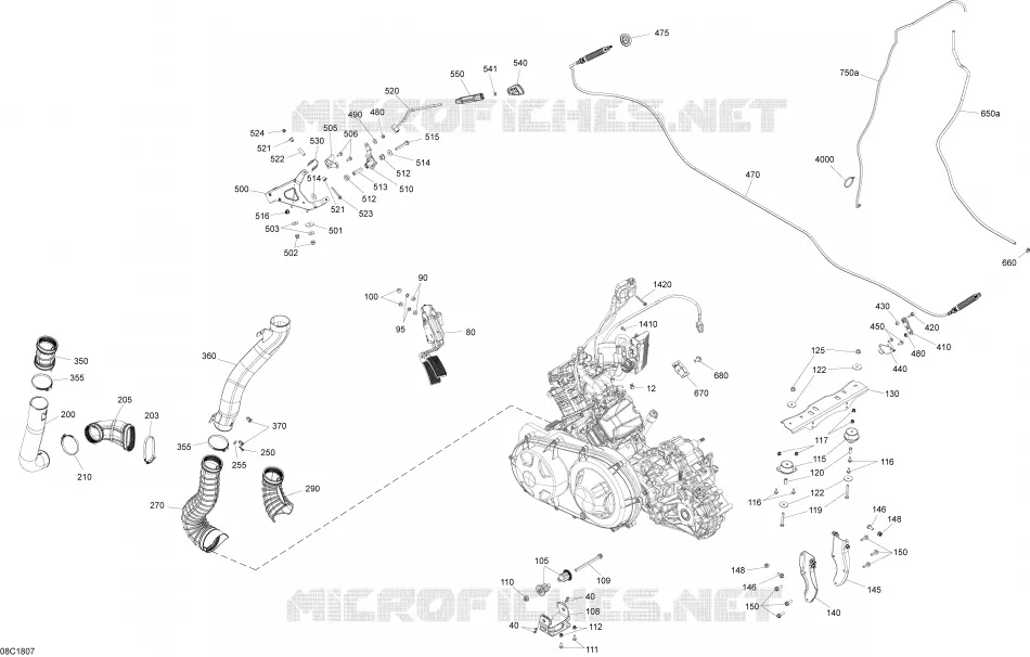 Moteur Defender Non MAX - Ensemble XMR