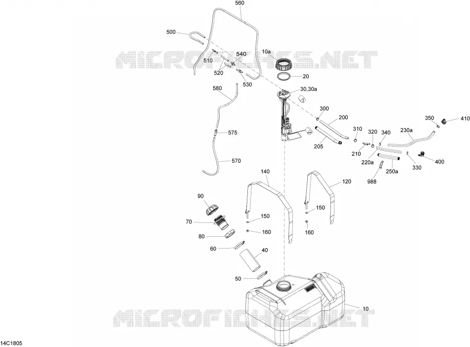 Alimentation Defender HD10 - Ensemble XMR