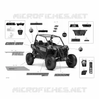 Décalques - 1000R - XRC
