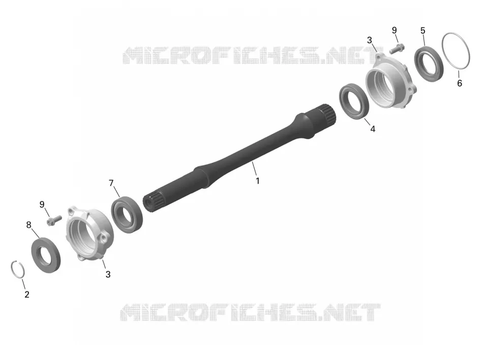 01- ROTAX - Drive Shaft