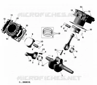 Vilebrequin, Piston Et Cylindre