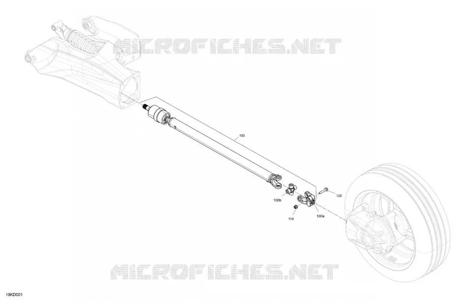 REAR DRIVE SHAFT 