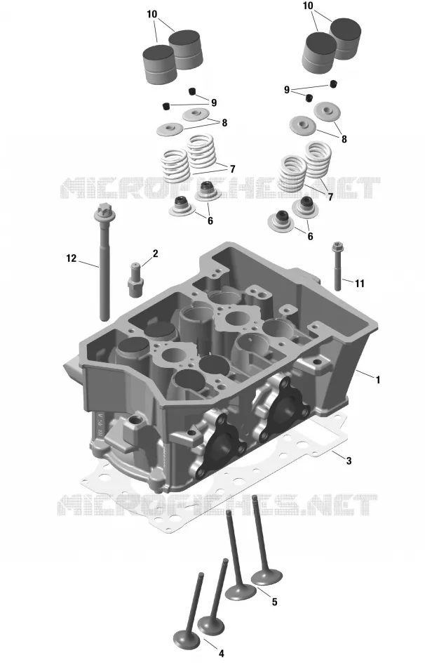 01- ROTAX - Cylinder Head