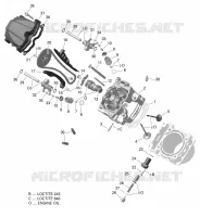 Culasse - 450 EFI