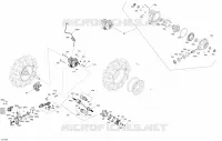 Entraînement Avant - 450 EFI - Sauf DPS