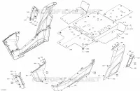 Carrosserie - Section Centrale - Vert Escadron