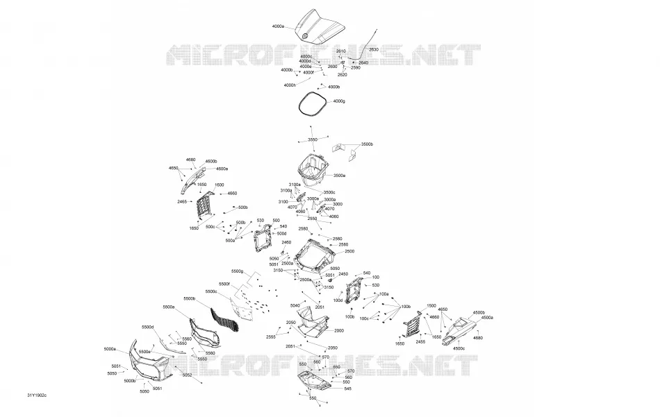 Carrosserie Et Accessoires Compartiment Rangement