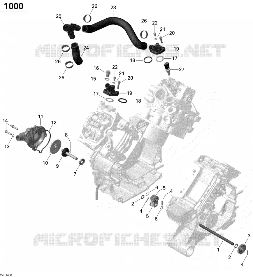 Refroidissement Moteur 27R1430