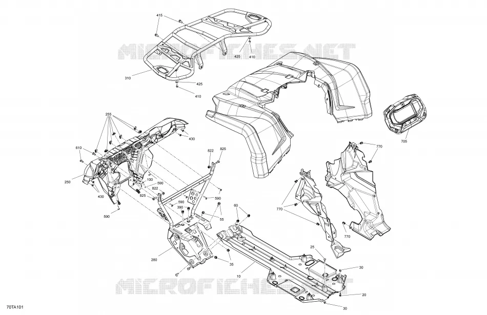 Carrosserie - Section Avant - XU+